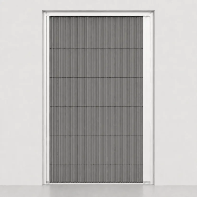 Plissée porte