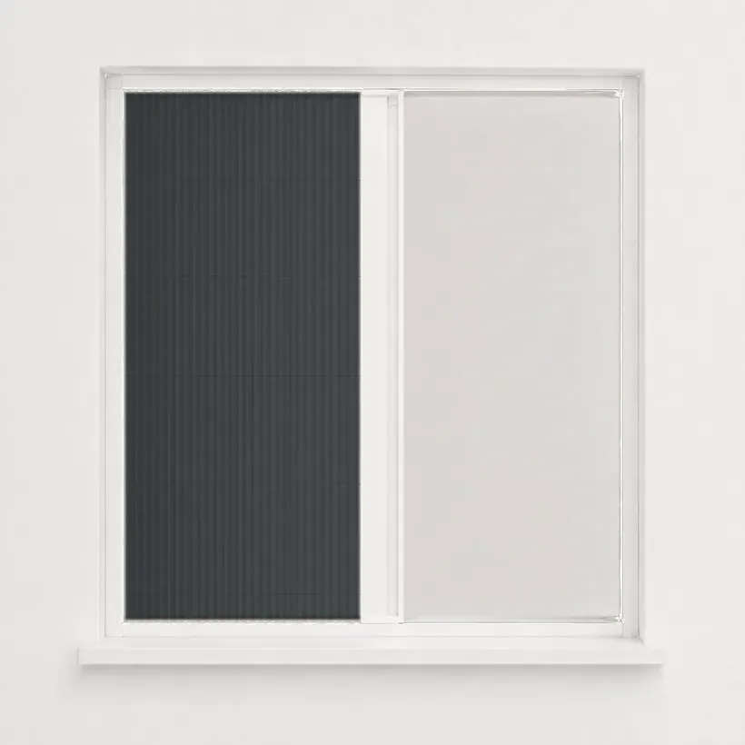 Store plissé intérieur, toile anthracite